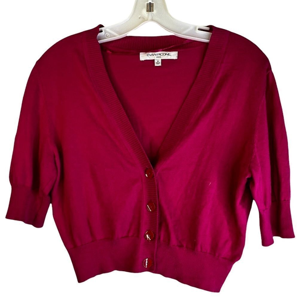 Evan-Picone Dress Cardigan Sweater